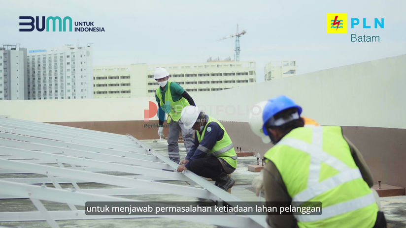 Total Solusi PLTS Atap PT McDermott